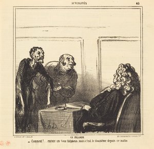 Na Irlanda de Honoré Daumier