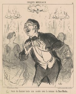 Encantando toda uma empresa... de Honoré Daumier