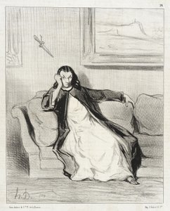 Inferno e danação!... Assobiada... Assobiada!!... Assobiada! de Honoré Daumier