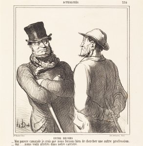 Entre memórias de Honoré Daumier