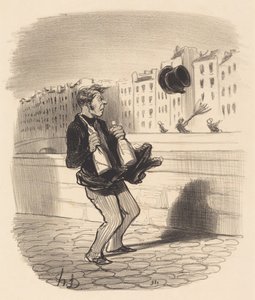 Entre, senhor... esteja à vontade... de Honoré Daumier