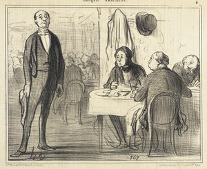 É o rapaz?... de Honoré Daumier