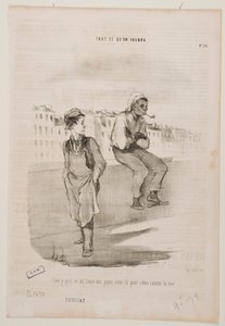 Ele deve realmente ter fumado muitos cachimbos... de Honoré Daumier