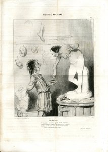 Ilustração de Honore Daumier (1808-1879) em Le Charivari de Honoré Daumier