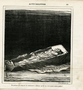 Ilustração de Honore Daumier (1808-1879) em Le Charivari de Honoré Daumier