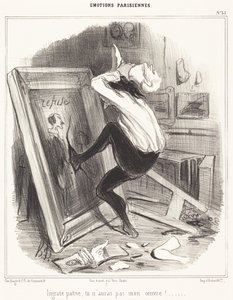 Pátria ingrata, não terás a minha obra!... de Honoré Daumier