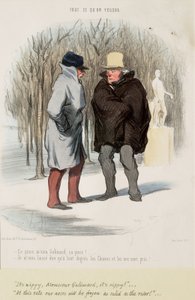 Aperta, senhor Galimard, aperta!... de Honoré Daumier