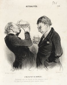 A água do poço de Grenelle de Honoré Daumier