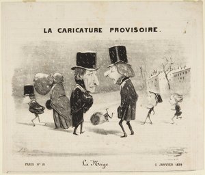 A neve de Honoré Daumier