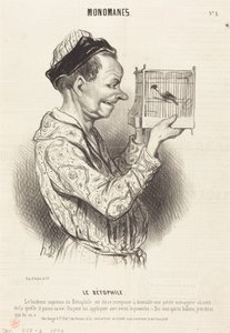 O amante dos animais de Honoré Daumier