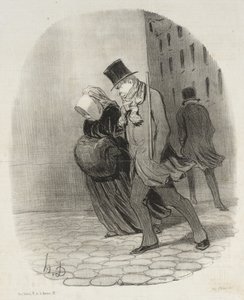 Os bons burgueses (série de gravuras) de Honoré Daumier