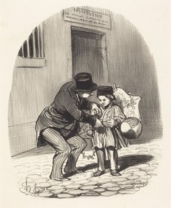 O dia de saída de Honoré Daumier