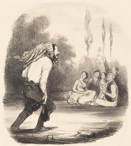 Le Plus farceur de la société de Honoré Daumier
