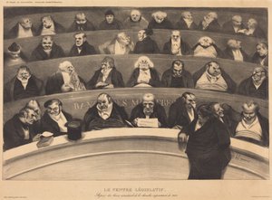 O ventre legislativo de Honoré Daumier
