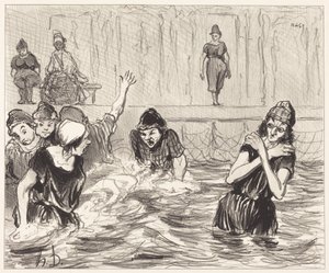 As lavadeiras de Honoré Daumier