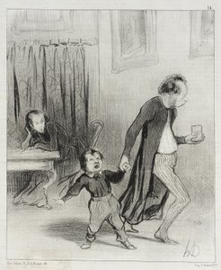 As meias-azuis (série de gravuras) de Honoré Daumier