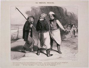 Les Canotiers Parisiens- Ei! Eu que pensei que tínhamos acabado de descobrir ... de Honoré Daumier