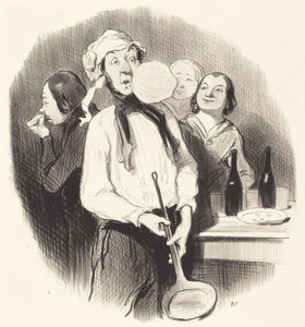 As panquecas de Honoré Daumier
