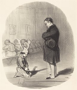 As consequências de uma insurreição de Honoré Daumier