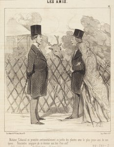 Madame Cabassol passeia... de Honoré Daumier