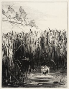 Mário em Minturnas de Honoré Daumier
