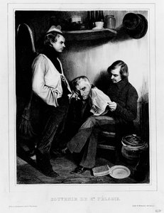 Memórias de Sainte-Pelagie de Honoré Daumier
