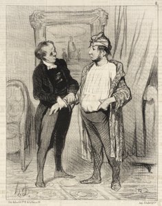 Meu caro, asseguro-te que eu te... de Honoré Daumier