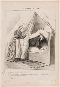 Senhor, é uma carta por três cêntimos... de Honoré Daumier