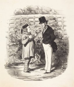 Senhor, há vinte anos que persigo a união de... de Honoré Daumier
