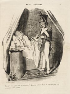 Sim, querida amiga, ciumento quanto quiseres!... de Honoré Daumier