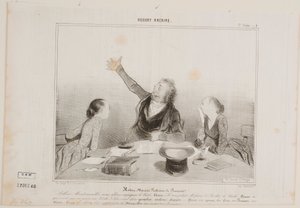 Robert Macaire, professor de francês de Honoré Daumier