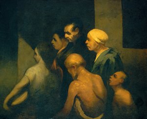 Os mendigos de Honoré Daumier