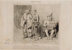 Os mendigos de Honoré Daumier