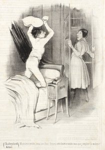 Théâtre du Vaudeville - Depois da meia-noite de Honoré Daumier