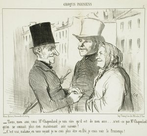 «Toma, meu amigo, aqui está o Sr. Chapoulard...» de Honoré Daumier