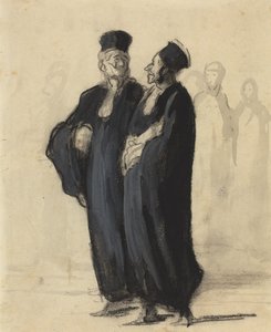 Dois advogados de Honoré Daumier