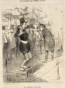 Um guerreiro electrizado de Honoré Daumier