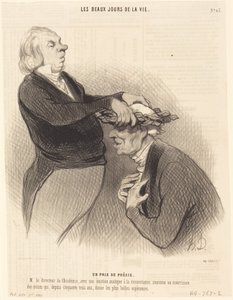 Um prémio de poesia de Honoré Daumier