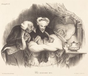 Um nariz novo de Honoré Daumier