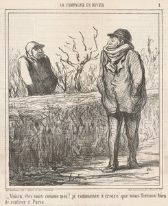Voisin, êtes-vous comme moi? ... de Honoré Daumier