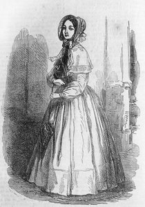 Julie Mercadet, ilustração de Good Businessman (Le Faiseur) de Honore de Balzac (1799-1850), edição francesa