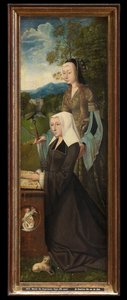 Our Lady of the Seven Dolours (óleo sobre painel) de Hoogstraeten Master