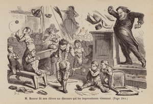 Ilustração para Un Bon Petit Diable (gravura)