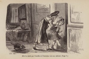 Ilustração para Un Bon Petit Diable (gravura)