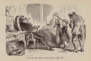 Ilustração para Un Bon Petit Diable (gravura)
