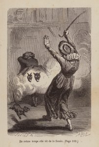Ilustração para Un Bon Petit Diable (gravura) de Horace (after) Castelli