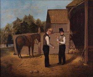 Negociação para um cavalo, 1850-1855