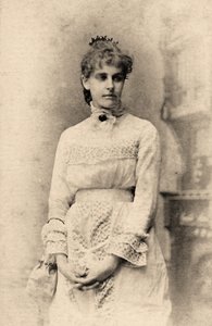 Retrato de Edith Sara Watson 1880 (foto) de Horace Bundy