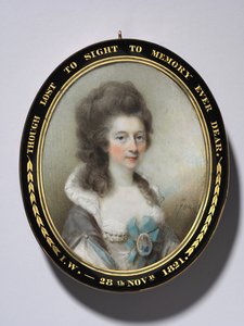 Retrato de Lady Grace Anna Newenham, 1784. de Horace Hone