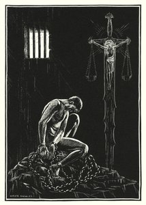 Ilustração para O Sermão da Montanha (gravura) de Horace J. Knowles